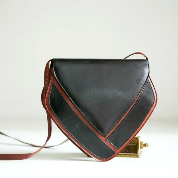 Charles Jourdan Handbags - Vintage 80s Charles Jourdan Colour block Bag